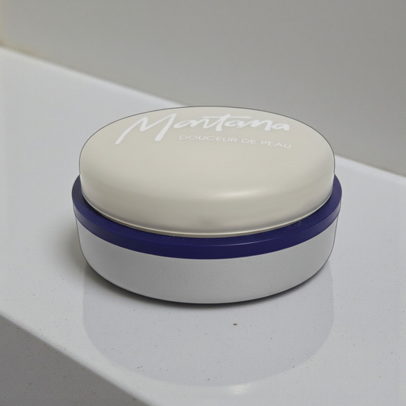 Montana Douceur de Peau Body Powder Vintage Scent 80s French Unused Retro Vanity - Picture 3 of 10